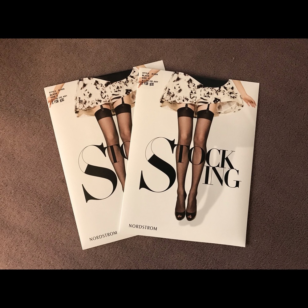 2 pair Nordstrom Stockings